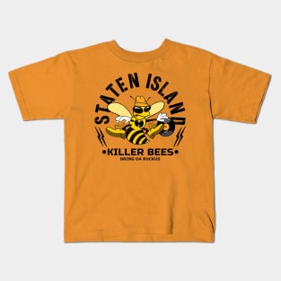 Wutang Staten Island Killer Bees Kids T-Shirt